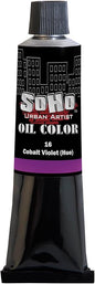 Soho Urban Artist Oil Paint - Cobalt Violet Hue, 170 ml Tube - Best Valued Oil Colors for Painting, Excellent Pigment Load