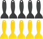 10pcs Plastic Spatula Paint Scrapers, Flexible Resin Scraper Putty Knife Air Bubble Remover Sticker Installation Tool for 3D Printing Resin Removal Spackling Patching Decal