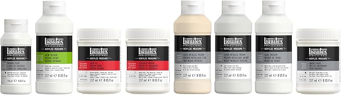 Liquitex Professional Effects Medium , 237ml (8-oz), Silver Metallic Medium