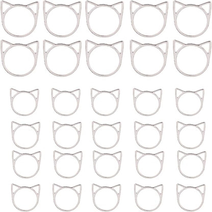 Hilsayum Cat Stitch Markers Cute Stitch Markers Metal Stitch Markers Knitting Accessories Stitch Markers for Crocheting