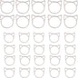 Hilsayum Cat Stitch Markers Cute Stitch Markers Metal Stitch Markers Knitting Accessories Stitch Markers for Crocheting