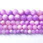 45pcs 8mm Natural Pink Starry Galaxy Persian Jade Gemstone Beads Round Loose Spacer Beads for Jewelry Making DIY Bracelets Necklaces 15" (Pink Starry Persian Jade, 8mm)