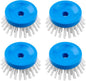 MR.SIGA Soap Dispensing Palm Brush Refill, Pack of 4