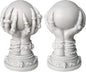 Skull Rose Crystal Ball & Ghost 3D Silicone Molds for Resin Candle & Body Soap Making