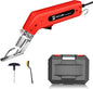 Fabric Cutter Rope Cutter Utility Knife, Electric Hot Knife Foam Cutting Tool with Adjustable Power Blades for Cutting Belt Cloth