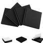 Foam Padding Sheets with Adhesive Backing - Self Stick Neoprene Insulation Foam,4PCS 3/4 Inch Thick X 4 Inch Long X 4 Inch Wide - Closed Cell Foam Sheet Square Pad
