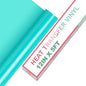 HTVRONT HTV Vinyl Rolls - 12" x 5ft Turquoise Heat Transfer Vinyl for Shirts & All Cutter Machines - Easy to Cut & Weed