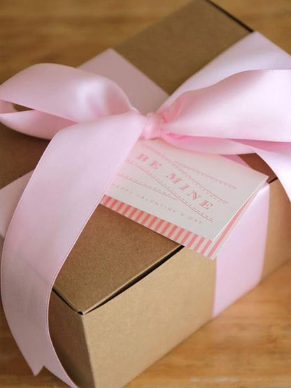 1-1/2" x 50 Yards Light Pink Polyester Satin Ribbon Single Faced Fabric Ribbons for Gift Wrapping, Crafting, Floral Arrangements, Flower Bouquet, Wedding, Home Decor