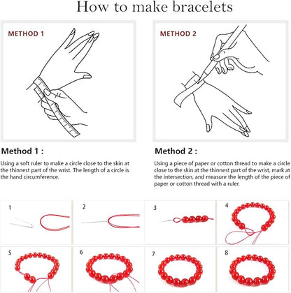 36PCS 10MM Red Coffee Agate Beads-Multicolo Stone Beads Energy Healing Beads for DIY Jewelry Bracelet Necklace Making for Jewelry Making15Inch