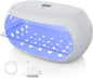 PUWANJILI UV Light for Resin,360° Ring Dual-Layer & Adjustable Time Setting (1/3/5min) UV Resin Light,56 LED High-Powered UV Lamp for Resin Curing,Fast Curing Lamp for Resin Molds,DIY Crafts Decor
