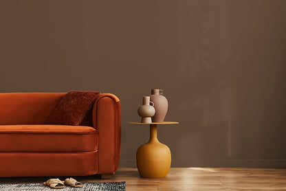 EVOLVE Paint & Primer: Environment-friendly, Eggshell with One-coat Coverage for Interior & Exterior surfaces (Bark Brown, 1-Gallon)