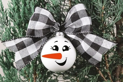 JAJADO Snowman Face Small Christmas Stencil Silk Screen Transfers Xmas Joy Screen Print Stencil Holiday Self Adhesive Silk Screen Stencils for Crafts on Wood, Fabric, Glass, Mug, DIY Christmas Decor