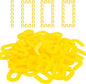 Horseshoe Shim Tile Spacers 1/16 Inch Tile Spacers U Shape Plastic Shims for Tile Leveler Spacers (1/16 Yellow 1000 pieces)
