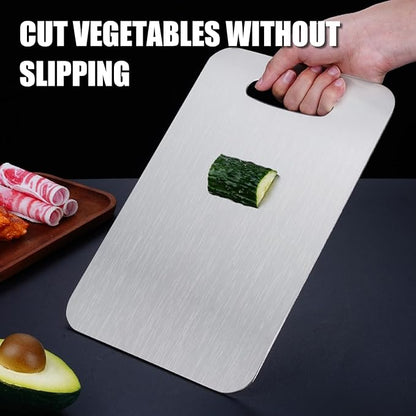 SHIRIA Titanium Cutting Board, Cutting Boards For Kitchen, Double-Sided Titanium Cutting Board for Cutting Vegetables And Meat (17 * 12 in)