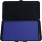 Large Ink Pad for Stamps, 6.14"×3.38" Stamp Pad, Ink Pad for Office, Notarization, and Rubber Stamps (Blue