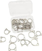 Hilsayum Cat Stitch Markers Cute Stitch Markers Metal Stitch Marker for Crocheting