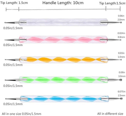 60 Sheets Carbon Transfer Paper,Tracing Paper Carbon Graphite Copy Paper with 5 Pieces Embossing Styluses Stylus Dotting Tools for Wood,Paper,Canvas and Other Art Surfaces 8.3 x 11.7 inches(6 Colors)