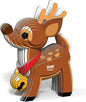 Eugy Reindeer 3D Puzzle, 22 Piece Eco-Friendly Educational Toy Puzzles for Boys, Girls & Kids Ages 6+