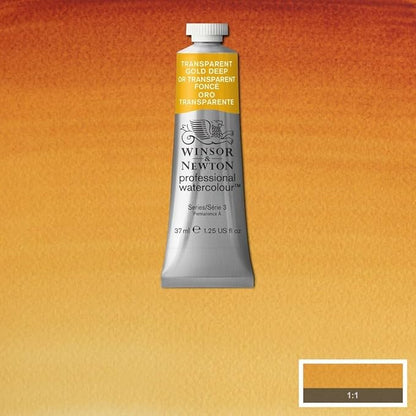 Winsor & Newton Professional Water Colour Paint, 1.25-oz Tube, Quinacridone Gold