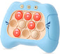 Handheld Game for Kids 6-12, Sensory Fidget Toys for Kids 8-12, Birthday Gifts for 6 7 8 9 Year Old Boys & Girls & Teens-Blue