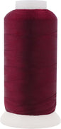 Mandala Crafts Wine Heavy Duty Thread - 1500 Yds Tex 70 Thread for Sewing Drapery Jeans Leather Hair - Bonded Polyester for Outdoor Marine Upholstery