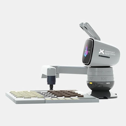 SenseRobot Lite — 2-in-1 AI Robotic Chess & Checkers Set | 25 Chess Levels (Elo 200–2900), Epic Duel Elo 3200, 10 Checkers Levels, Voice Guidance, Screen-Free Play, 1,200+ Lessons, Cloud & OTA