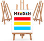 MEEDEN Table Easel Stand for Display: 3 Pack 20 Inch Art Beech Wooden Tabletop Easel for Sign Painting - Small Canvas Stand for Adults