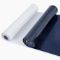 HTVVETUR Iron on Vinyl 2 Rolls 12" x 12ft HTV Black and White Heat Transfer Vinyl for T-Shirt HTV Vinyl Rolls for All Cutter Machine - Easy to Cut & Weed for Heat Transfer Design
