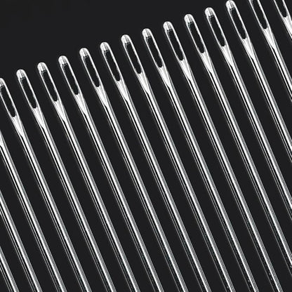 12" Professional Upholstery Needle 30cm length 3mm thickness, Big Eye Hand Sewing Needles for Stitching and Crafting Projects