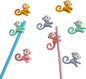 50PCS Cute Fun Monkey Top Erasers for Kids Bulk,Pencil Topper Back to School Party Gifts (Monkey Top Erasers, Big)