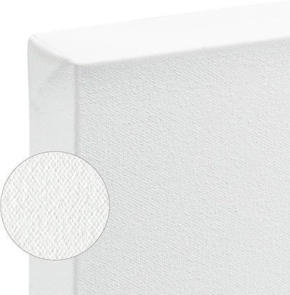 SoHo Urban Artist, 30x30 Heavyweight Stretched Cotton Canvas for Painting - 1.5" Deep- 3 Pack, Triple Primed, 100% Cotton Canvas, Archival, Universal Primed for Oil, Acrylic, Alkyd, Mixed Media