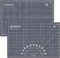 Headley Tools 18"x12" Thickened Self Healing Cutting Mat, A3 Rotary Cutting Sewing Mat for Crafts, Double Sided 5-Ply Table Cutting Board for Fabric Quilting Leather Arts Hobby Project, Grey