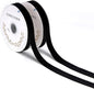 Black Velvet Ribbon 5/8'' 2 Rolls Total 30 Yards, Use for Gift Wrapping, Christmas Tree, Wreath Decoration, DIY Crafts