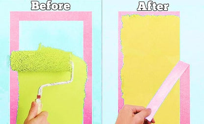 5 Rolls Pinstripe Tape - Masking Tape 1/16", 1/8", 1/4", 1/2", 3/4" - Thin Painters Masking Automotive Tape for DIY, Car, Auto, Paint, Art, Tumblers (Pink)