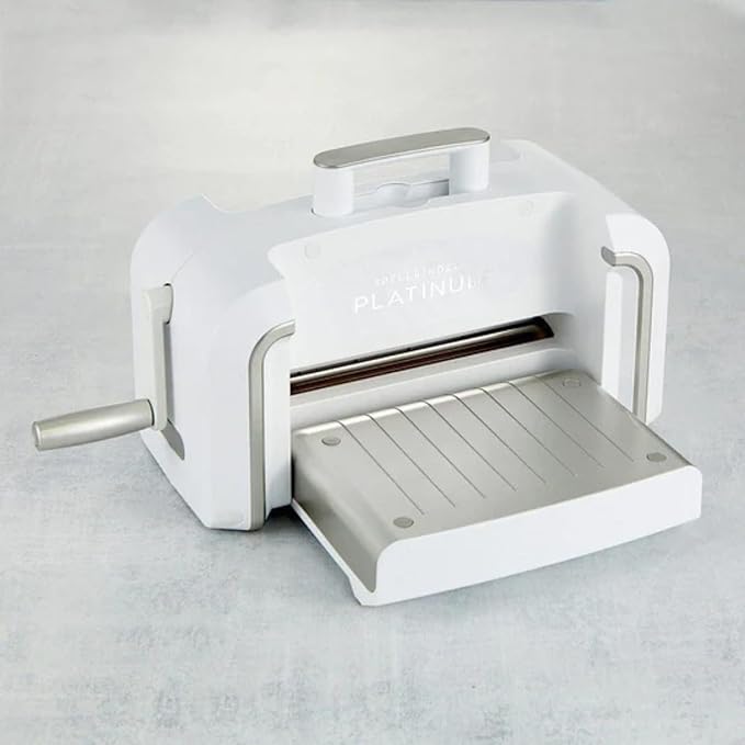 Spellbinders Platinum Die Cutting and Embossing Machine (8.5 Inch Platform (Machine, die and cardstock))
