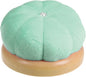 HARFINGTON Wooden Base Needle Pincushions Japanese Style Pin Cushions Round Pin Cushion Needle Holder for Sewing Quilting Needlework DIY Crafts, Light Green