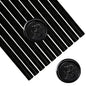 Black Wax Sealing Sticks, ONWINPOR 10pcs Glue Gun Waxs Seal Stick for Waxing Seals Stamp, Melting Waxsealsticks for 0.43'' Glue Gun Waxsealingsticks (Black)
