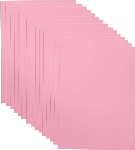 Pink EVA Foam Sheets for Crafts, 9 x 12 Inch, 2mm Thickness – Ideal for DIY Arts and Crafts, Foam Paper for Kids, Cosplay and Costumes - 15 Pack