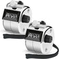 2 Pcs Clicker Counter, Hand Tally Counter with Large Display - Mechanical Pitch Counter Clicker for Baseball, Inventory, People Counting, Events, Gym Reps(Silver)