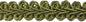 BEL AVENIR Braid Trim 1/2 inch 13.6 Yards French Gimp Basic Sewing Polyester DIY Crafts Costume Home Decorative (Green)