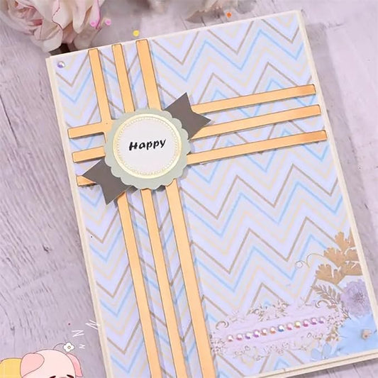 Metal Cutting Dies DIY Merry Christams Embossing Stencil Template Scrapbooking Card Making Mold Photo Album Arts Crafts Tools (Card Decor-14x10.1cm)