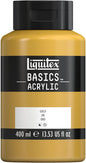 Liquitex BASICS Acrylic Paint, 400ml (13.5-oz) Bottle, Gold