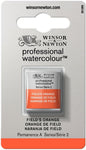 Winsor & Newton Professional Watercolour, Revival Collection, Half Pan, Field's Orange