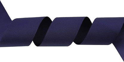 ITIsparkle 11/2" Inch Grosgrain Ribbon 25 Yards-Roll Set for Gift Wrapping Cake Decoration Party Favor Hair Braids Hair Bow Baby Shower Decoration Floral Arrangement Craft Supplies, Navy Ribbon