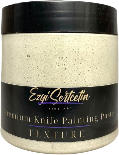 Premium Palette Knife Painting Paste|Texture Paste|Authentic Bright Colors|Ready to Use|Easy to Apply| 6oz (Choco Milk)