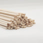 120Pcs Balsa Wood Sticks,Wood Strips Balsa Square Wooden Dowels Hardwood Unfinished Wood Sticks for Crafts DIY Projects Models Making Supplies (12” X 1/8” X 1/8” 120Pcs)