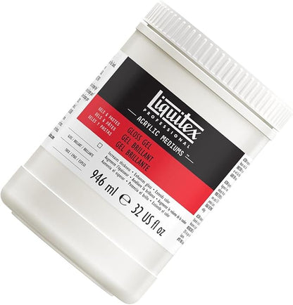 Liquitex Professional Gloss Gel Medium, 946ml (32-oz)