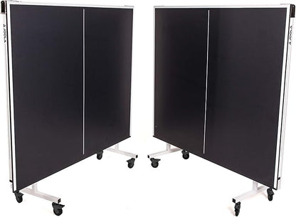 JOOLA Rally TL Professional MDF Indoor Ping Pong Table w/Quick Clamp Table Tennis Net & Post Set - 10 Minute Easy Assembly - Corner Ball Holders - Tournament Quality - Includes Playback Mode