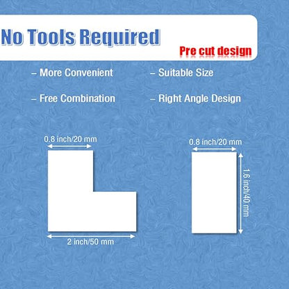 Double Sided Tape Heavy Duty, Sticky Tack Poster Stickers Picture Hanging Adhesive Strips, No Tools Wall Hanging Strips, Damage Free Clear Pre-Cut Mounting Tape, No Trace Removable Mounting Putty (80)