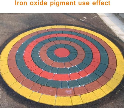 GOODTAKE 10 Pounds Bulk Concrete Pigment, Green Iron Oxide Pigment Powder, Concrete Cement Dye Color Powder for Pastel Tile Paint Cement Mortar Grout (Green, 10 Pounds)